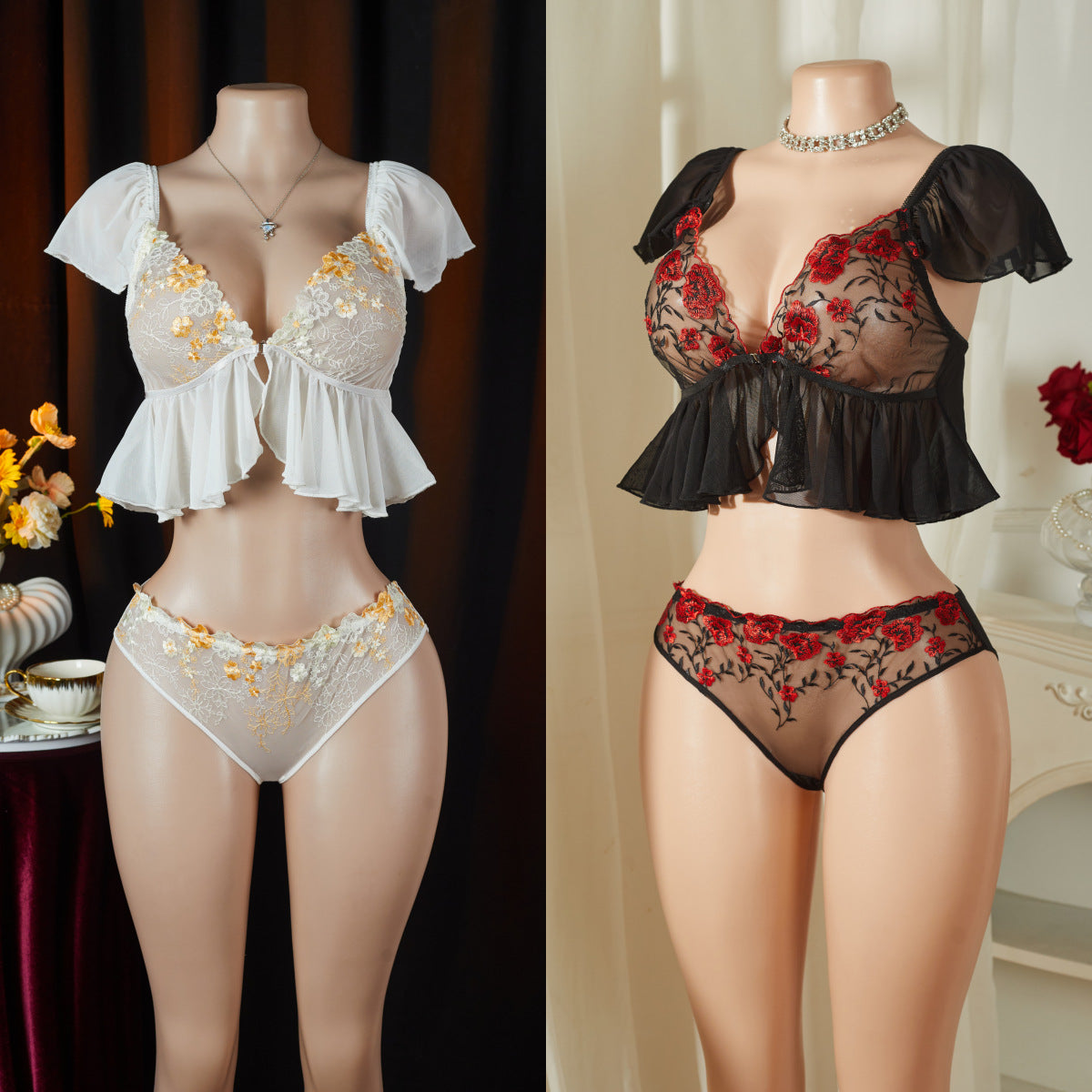 Veil Ruffle Set