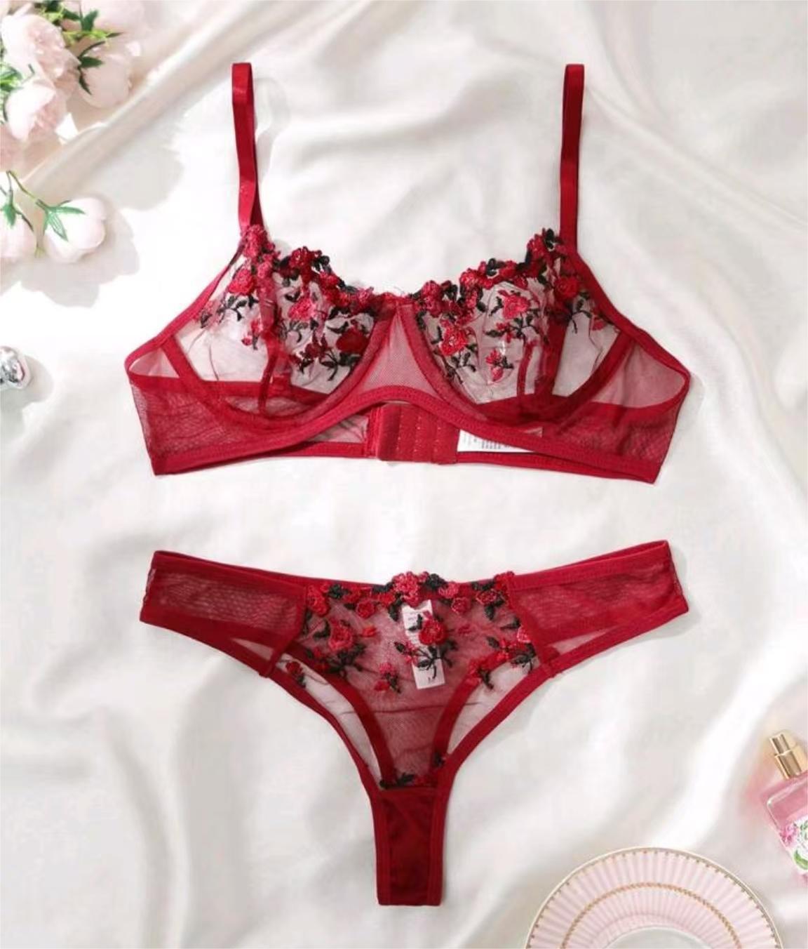 Bloom Mesh Two-Piece Set