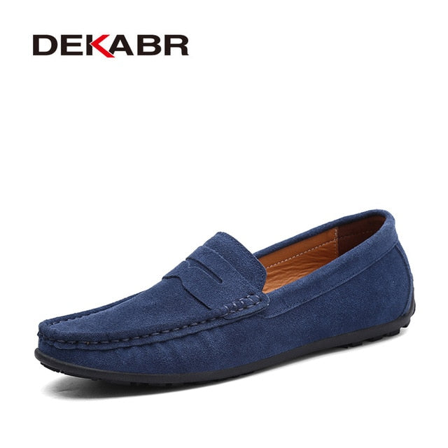 Glide Leather Driving Loafers