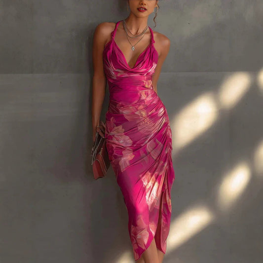 Scarlet Mirage Maxi Dress