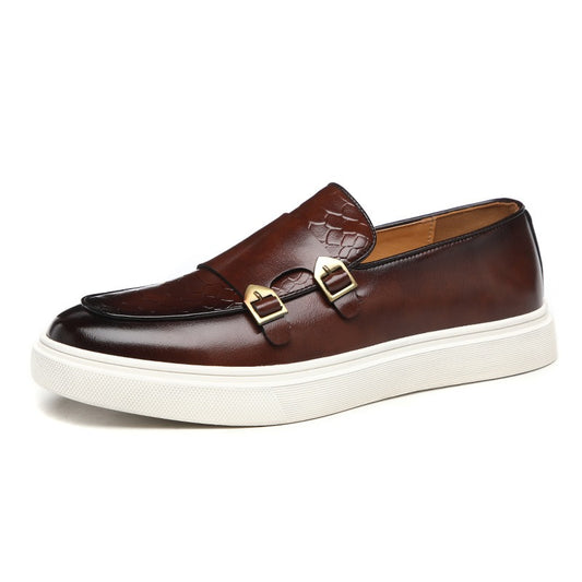 Borough Thick-Sole Leather Shoes