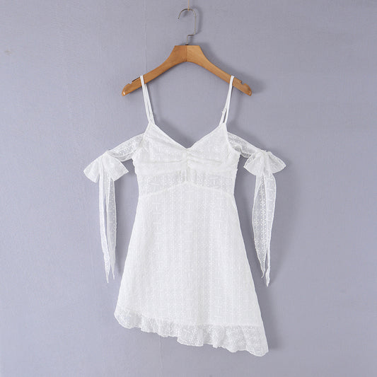 Ethereal Lace Slip Dress