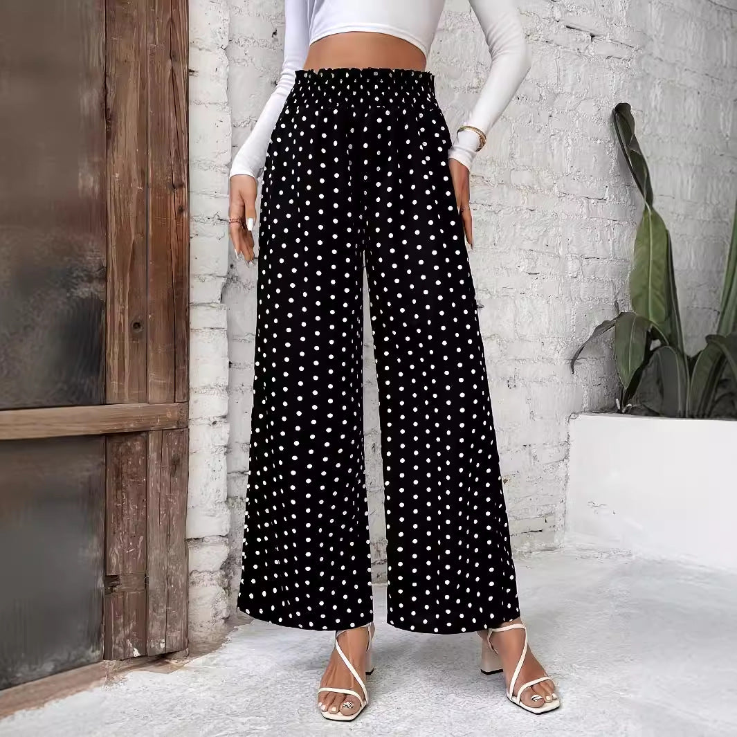 Rippleline Wide-Leg Pants