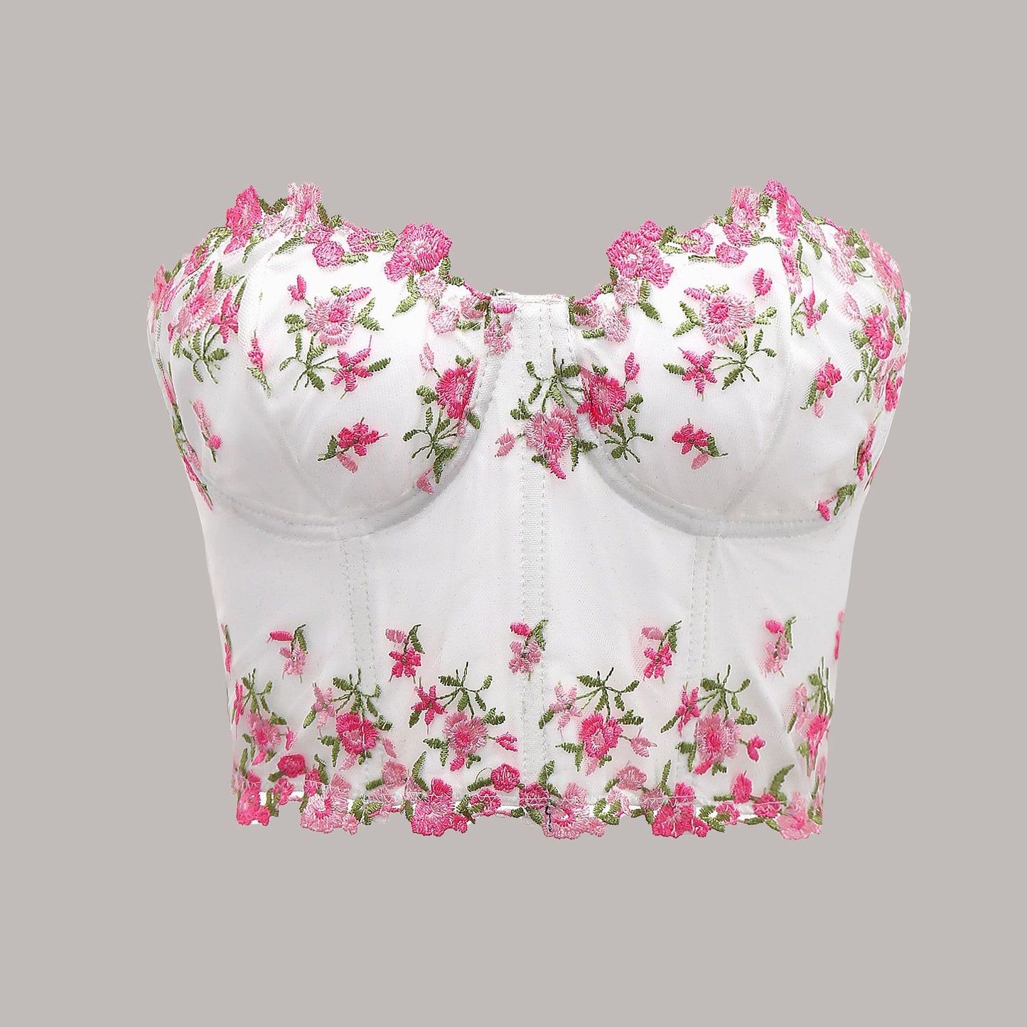 Rosé Petal Corset Top