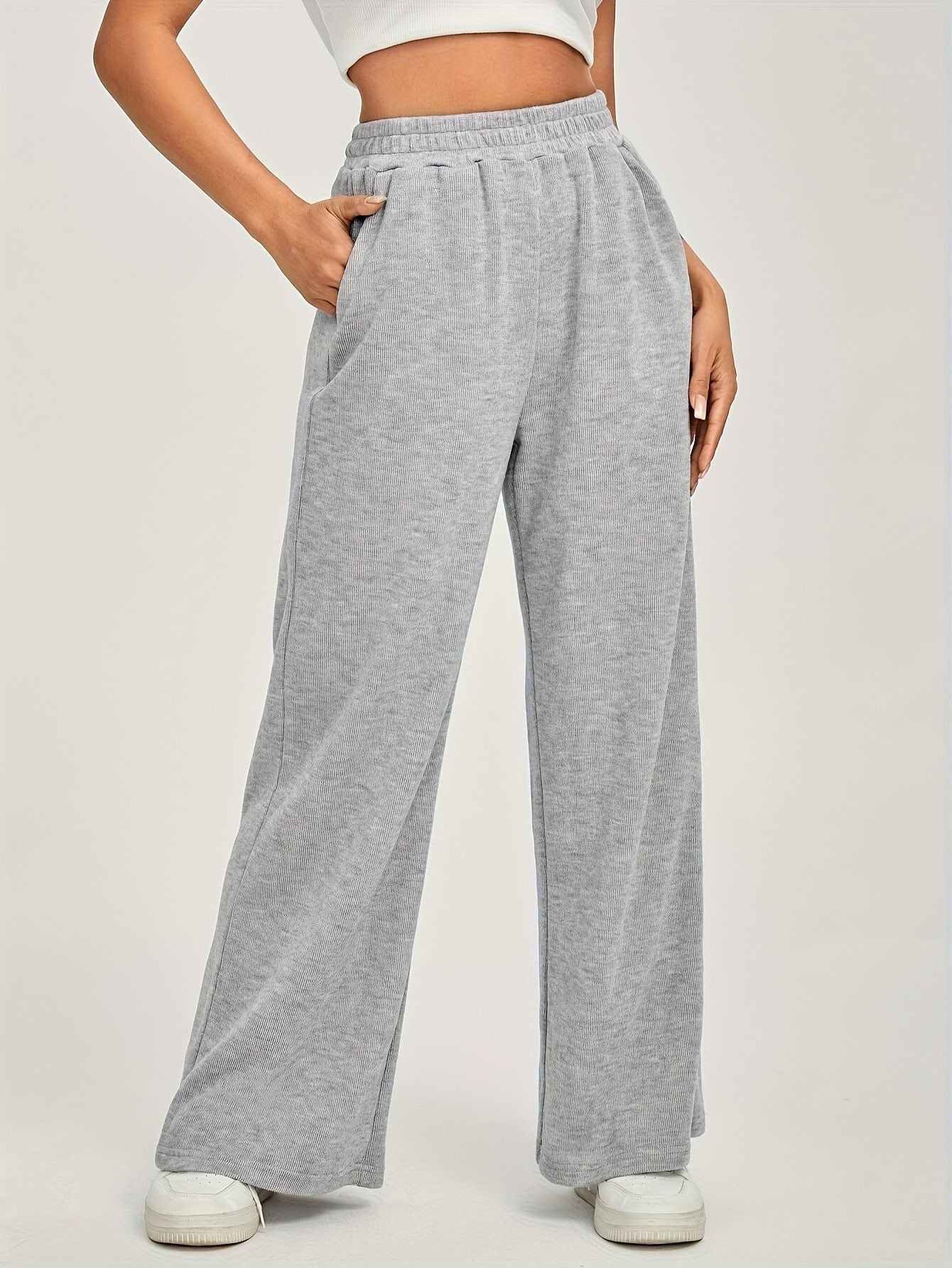 Elevate Wide-Leg Trousers