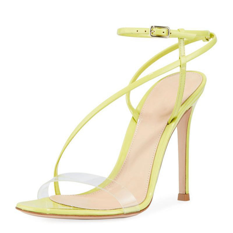Intersect Strap Heels