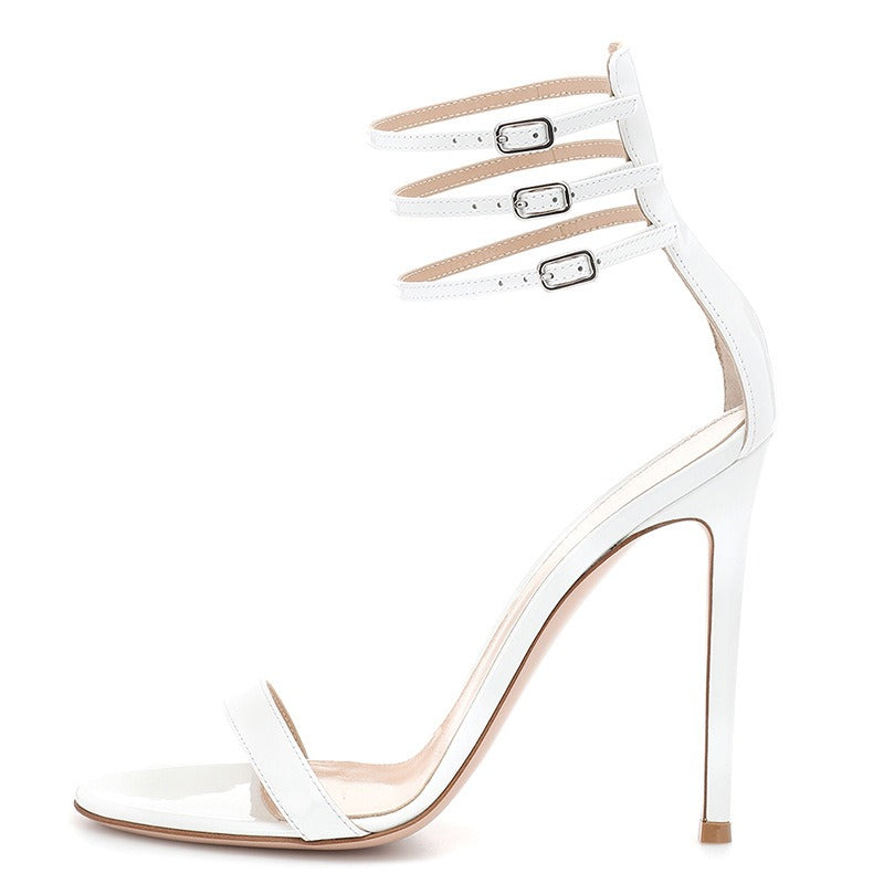 Cagework Buckle Heels