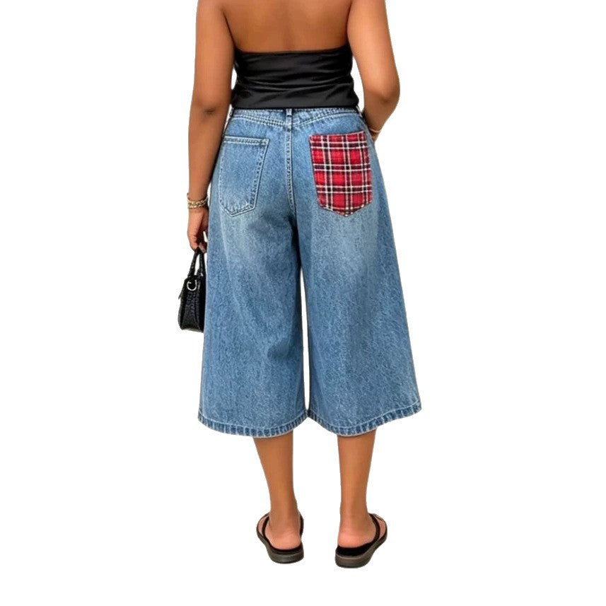 Coastline Cropped Denim Pants