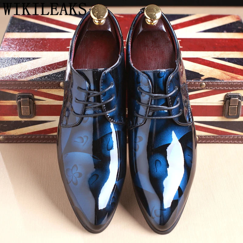 Regent Floral Oxford Shoes
