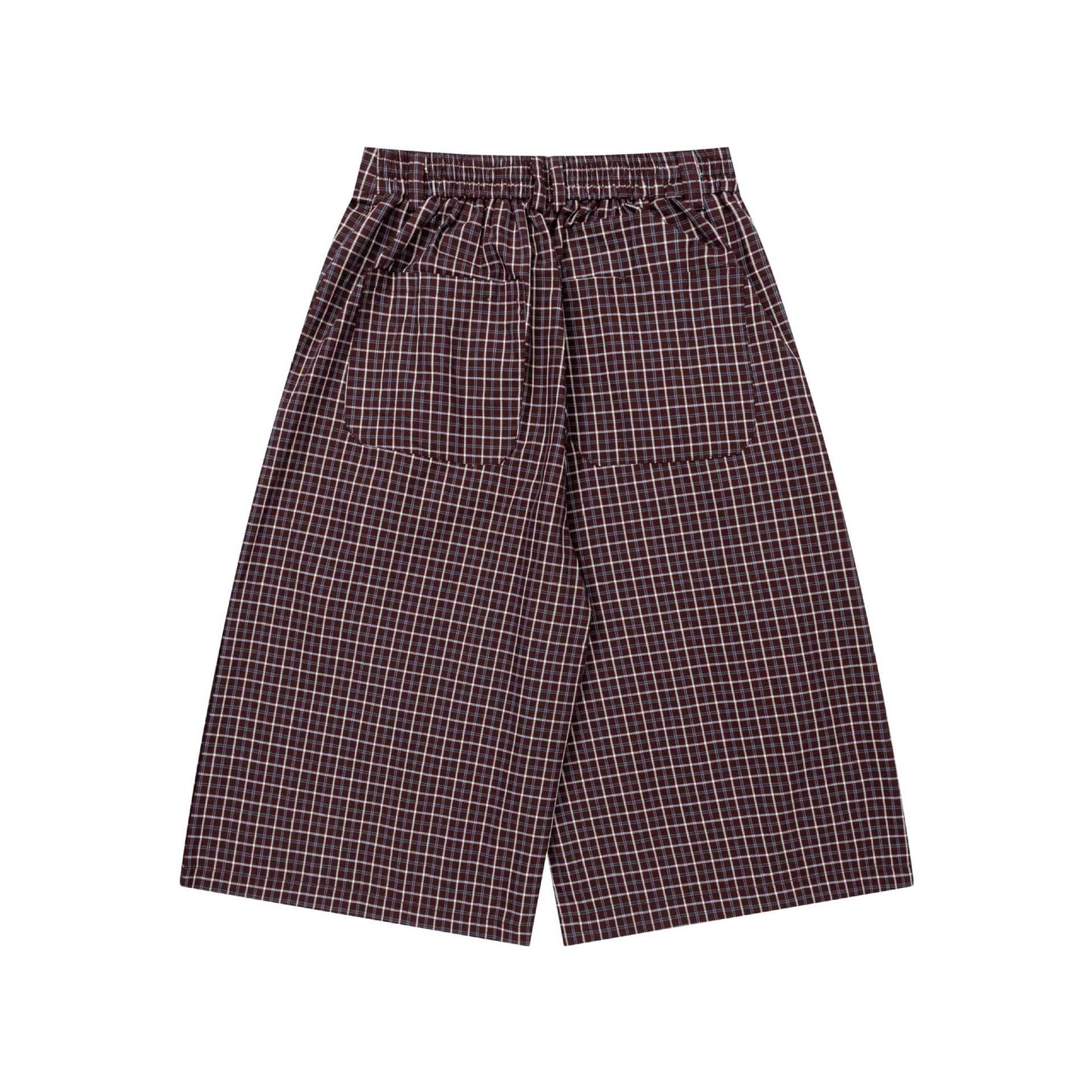 Oxford Pleated Shorts