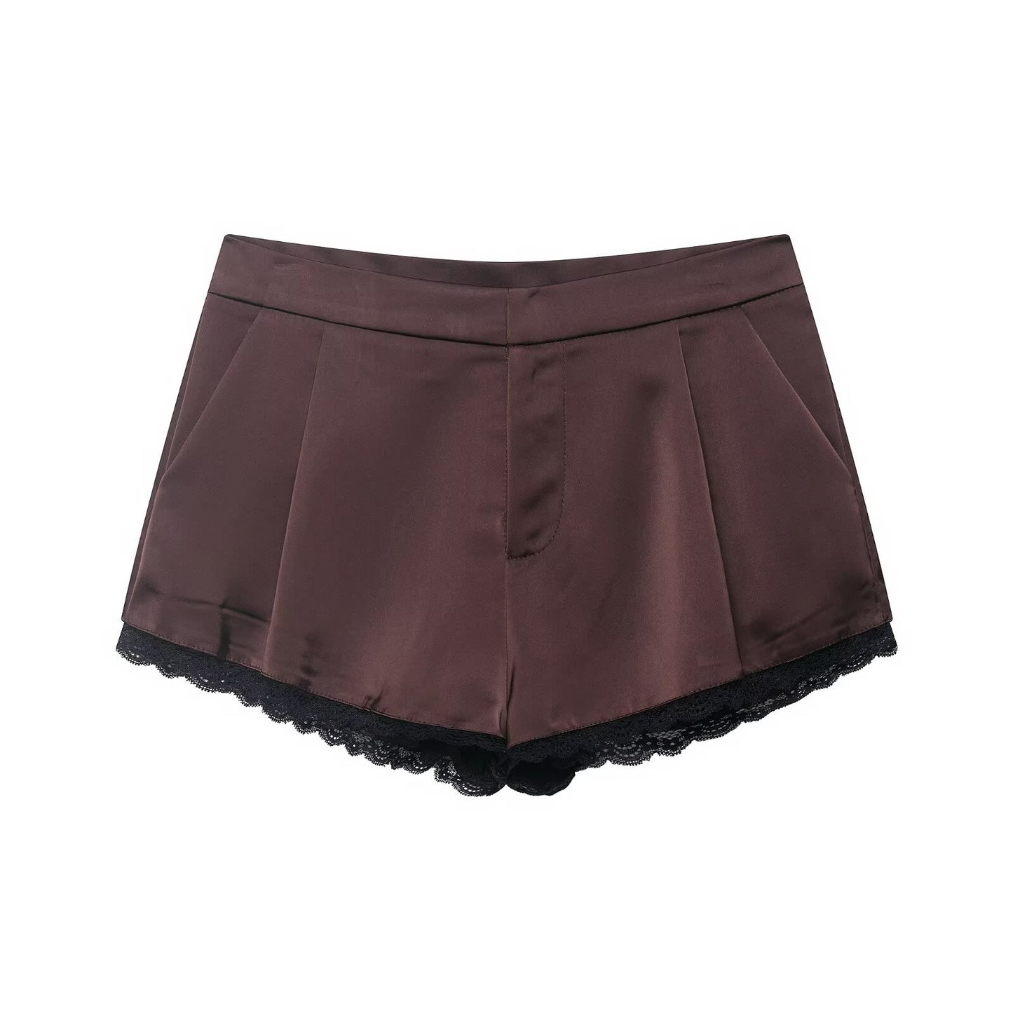 Ivory Lace Lounge Shorts