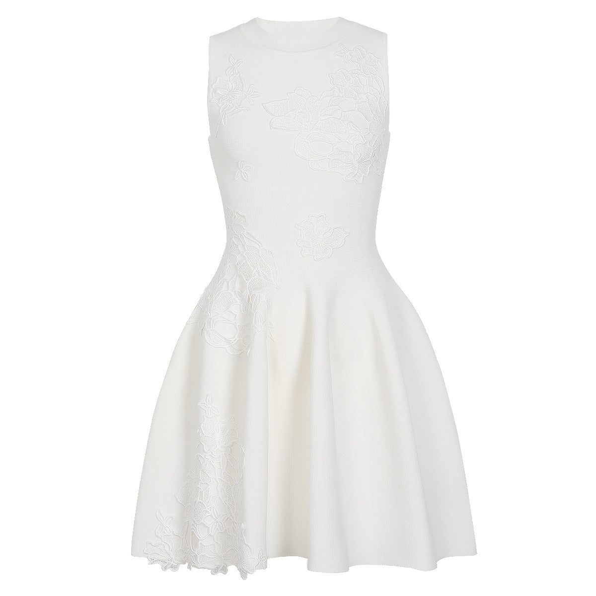 Ivory Breeze Sleeveless Dress