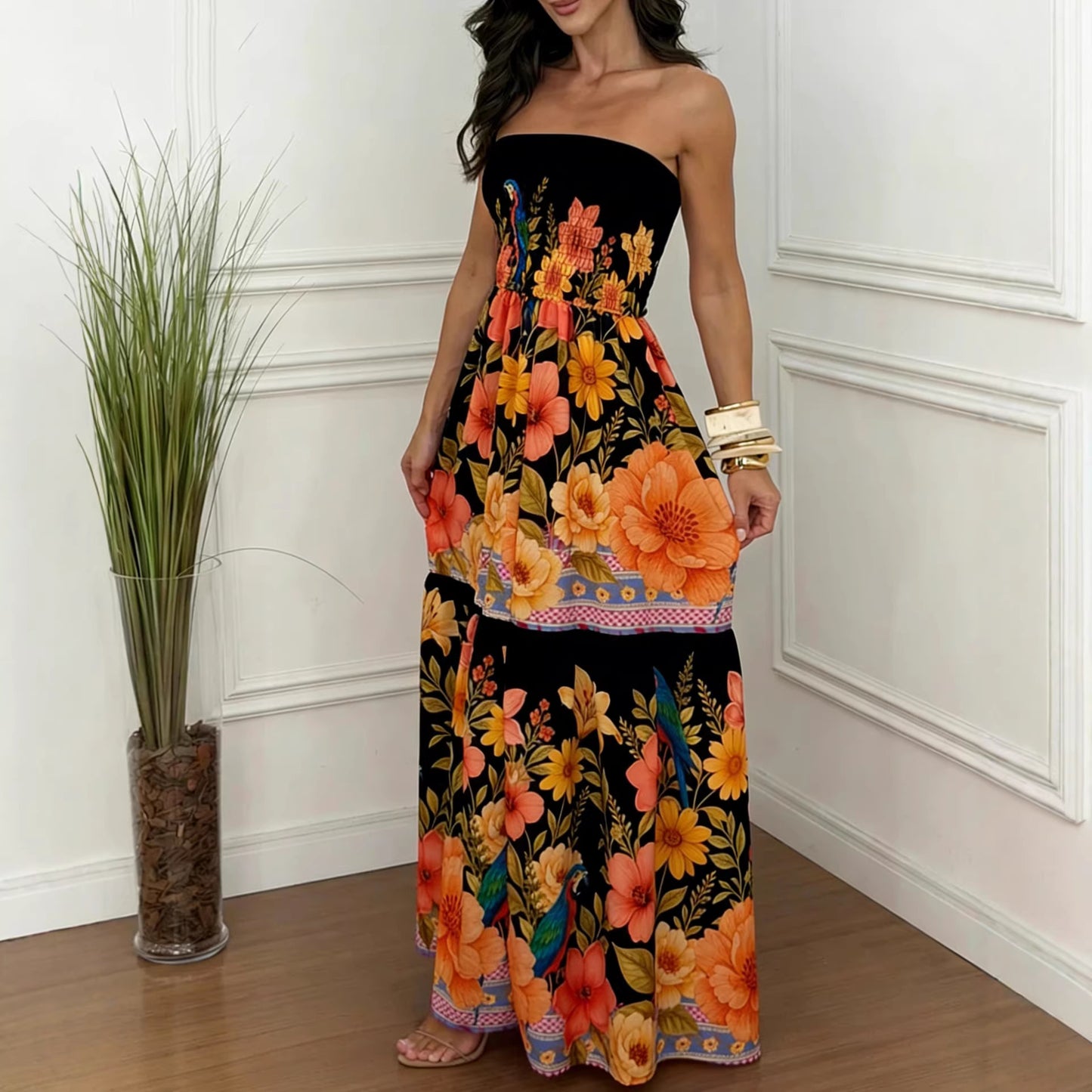 Sienna Flow Midi Dress