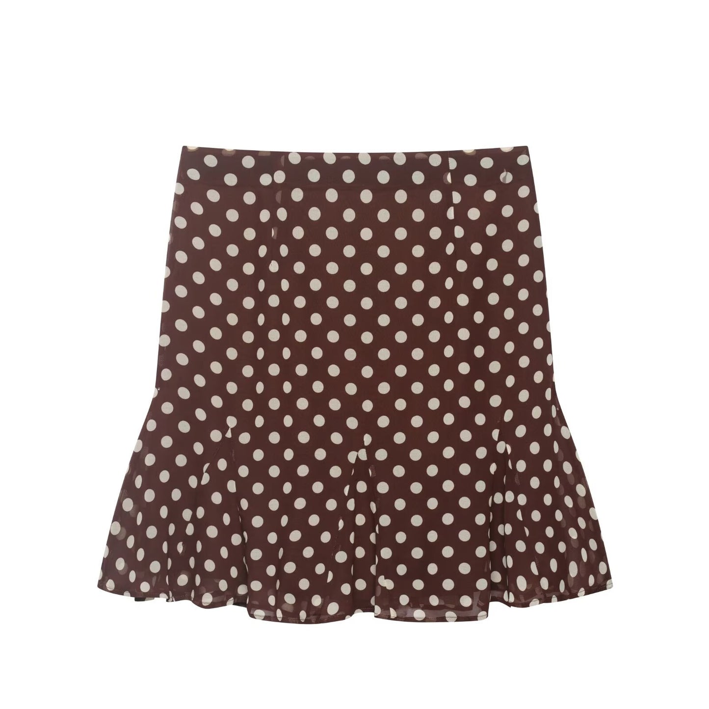 Marseille Polka Midi Skirt