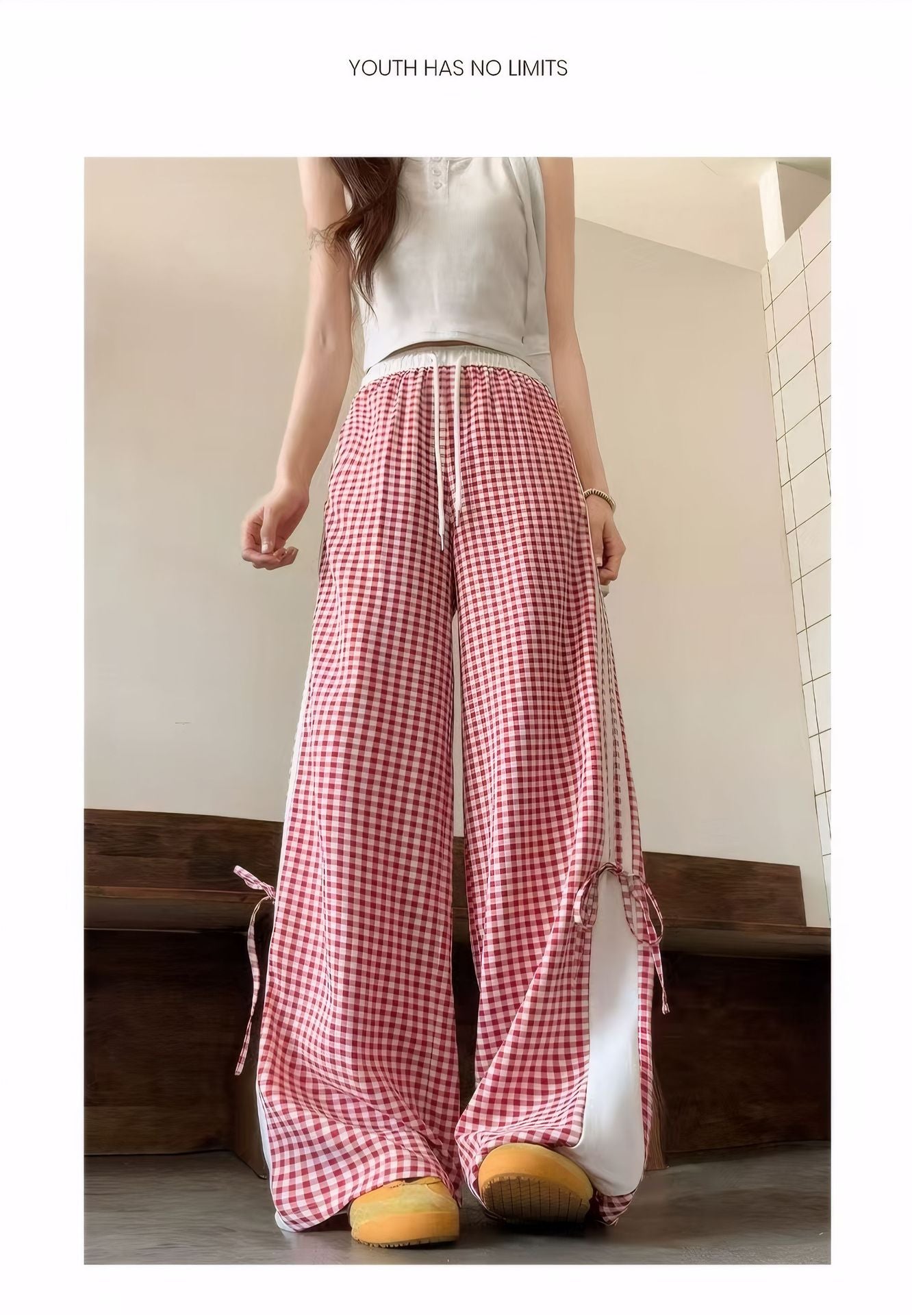 Rosewood Plaid Trousers