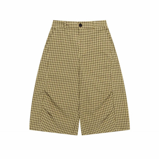 Ashford Plaid Cropped Trousers