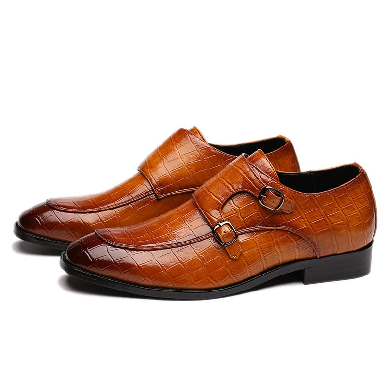 Crestline Embossed Dress Shoes