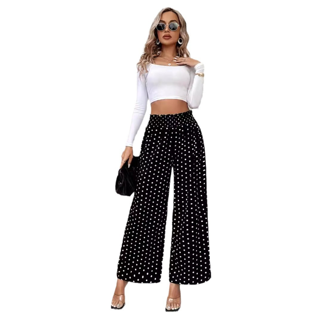 Rippleline Wide-Leg Pants