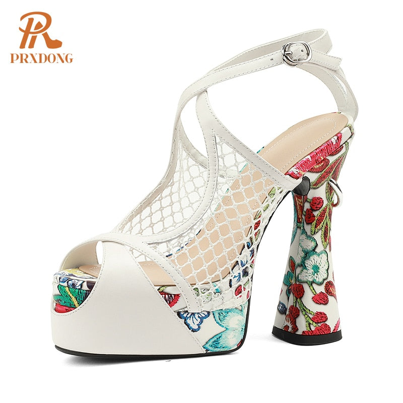 Elevate Peep-Toe Platform Pumps