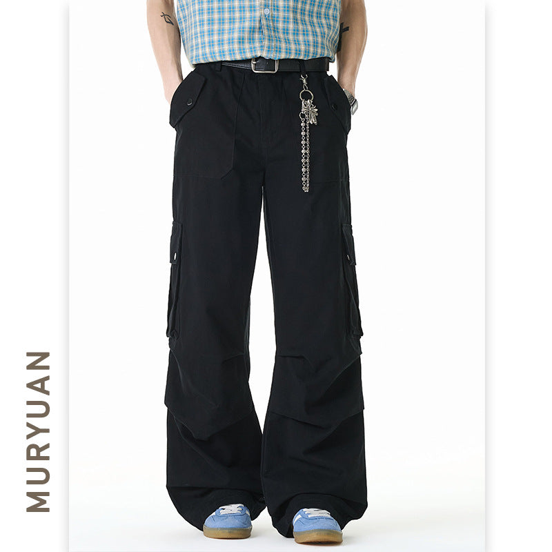 Longform Multi-Pocket Cargo Pants