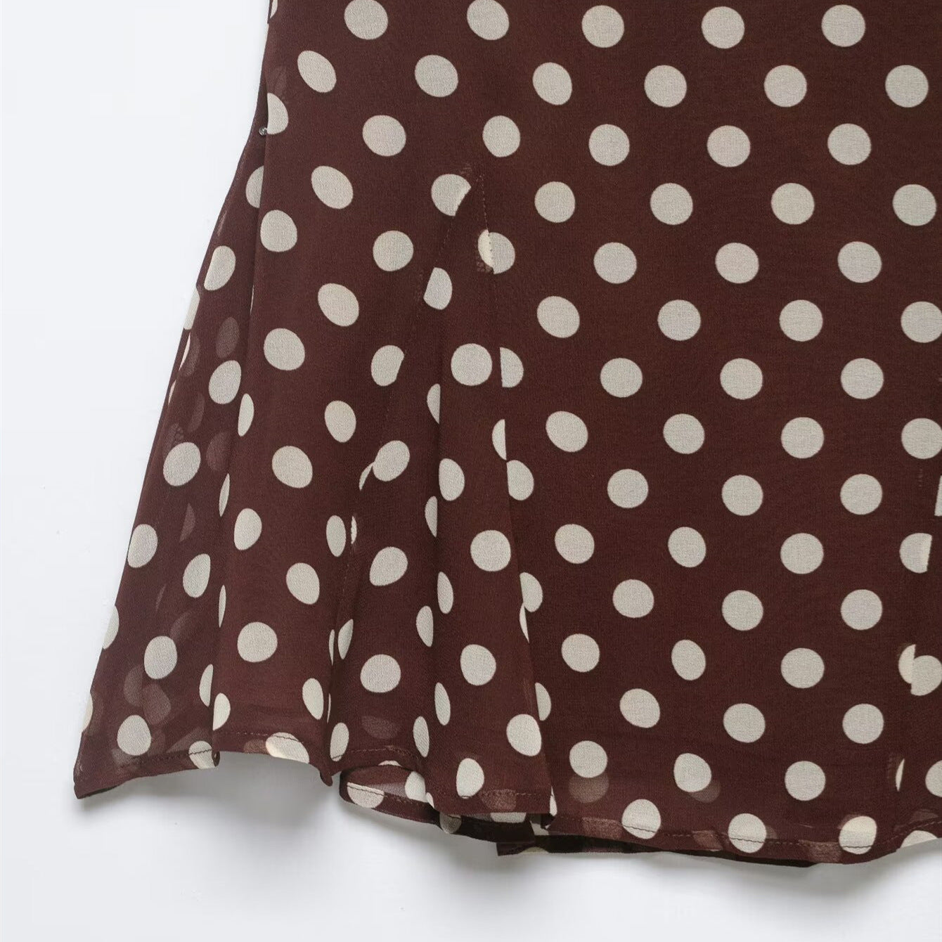 Marseille Polka Midi Skirt