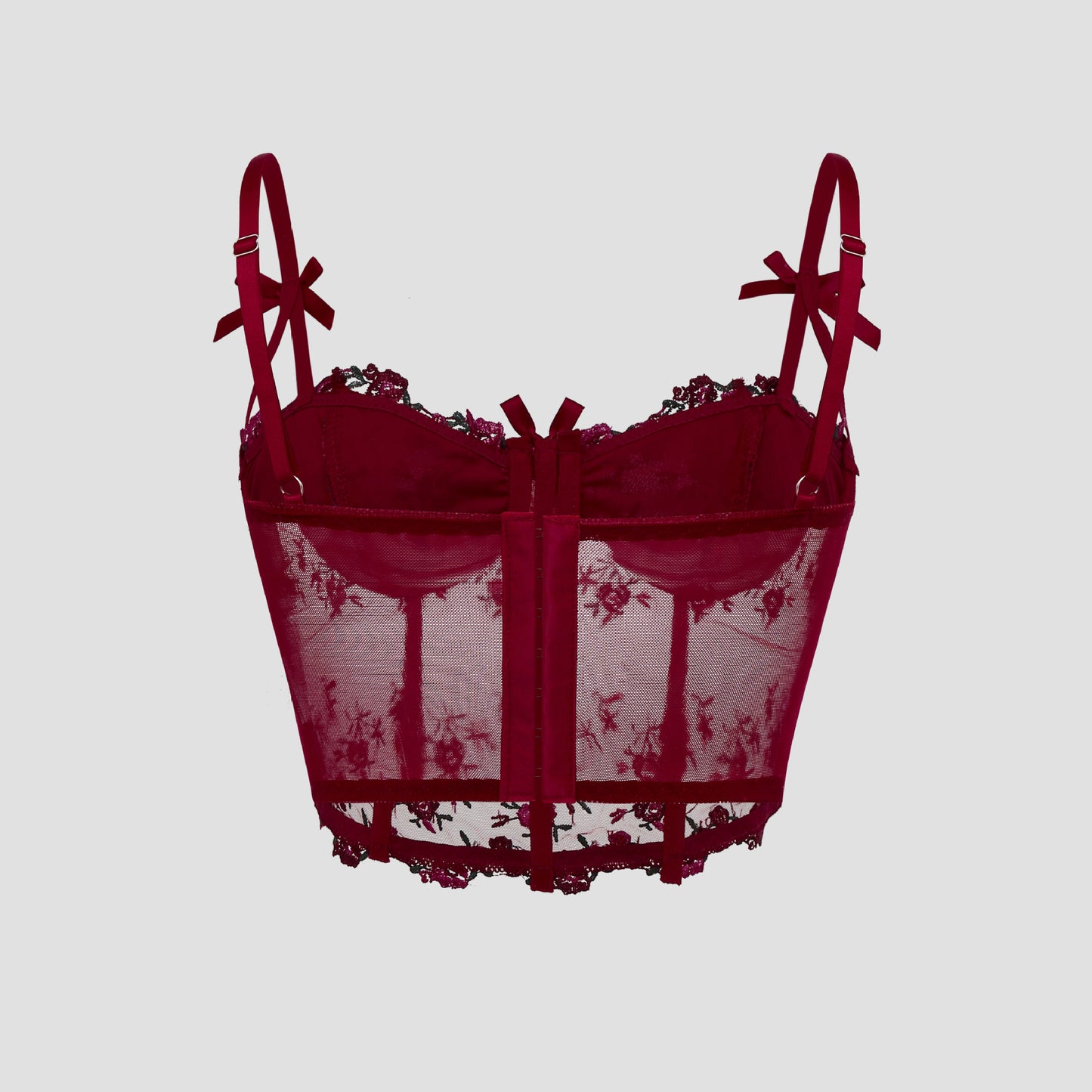 Rosette Bloom Bustier