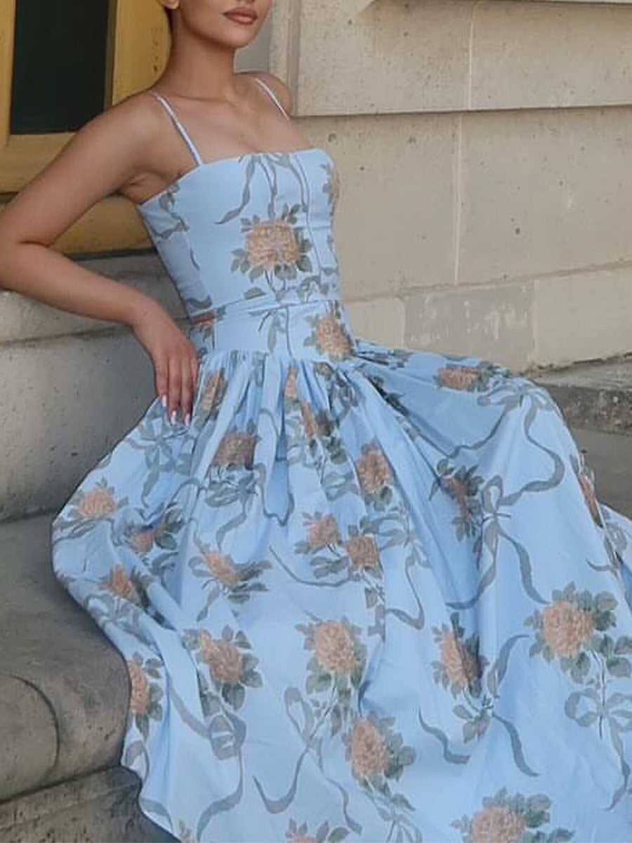 Isla Bloom Strapless Maxi Dress