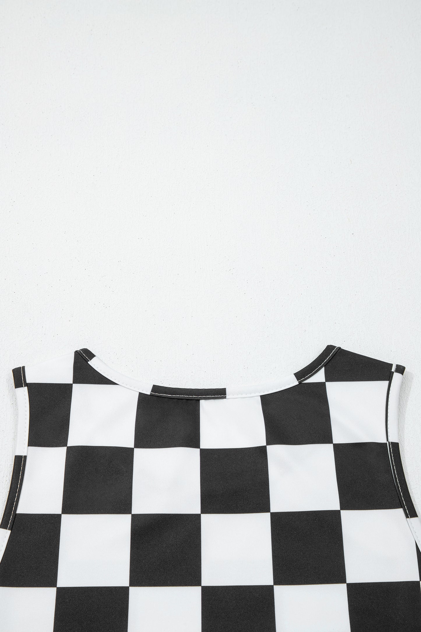 No 180 Checkerboard Tank Top