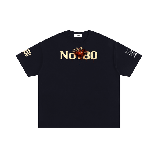 No 180 Heart Collector Oversized Tee