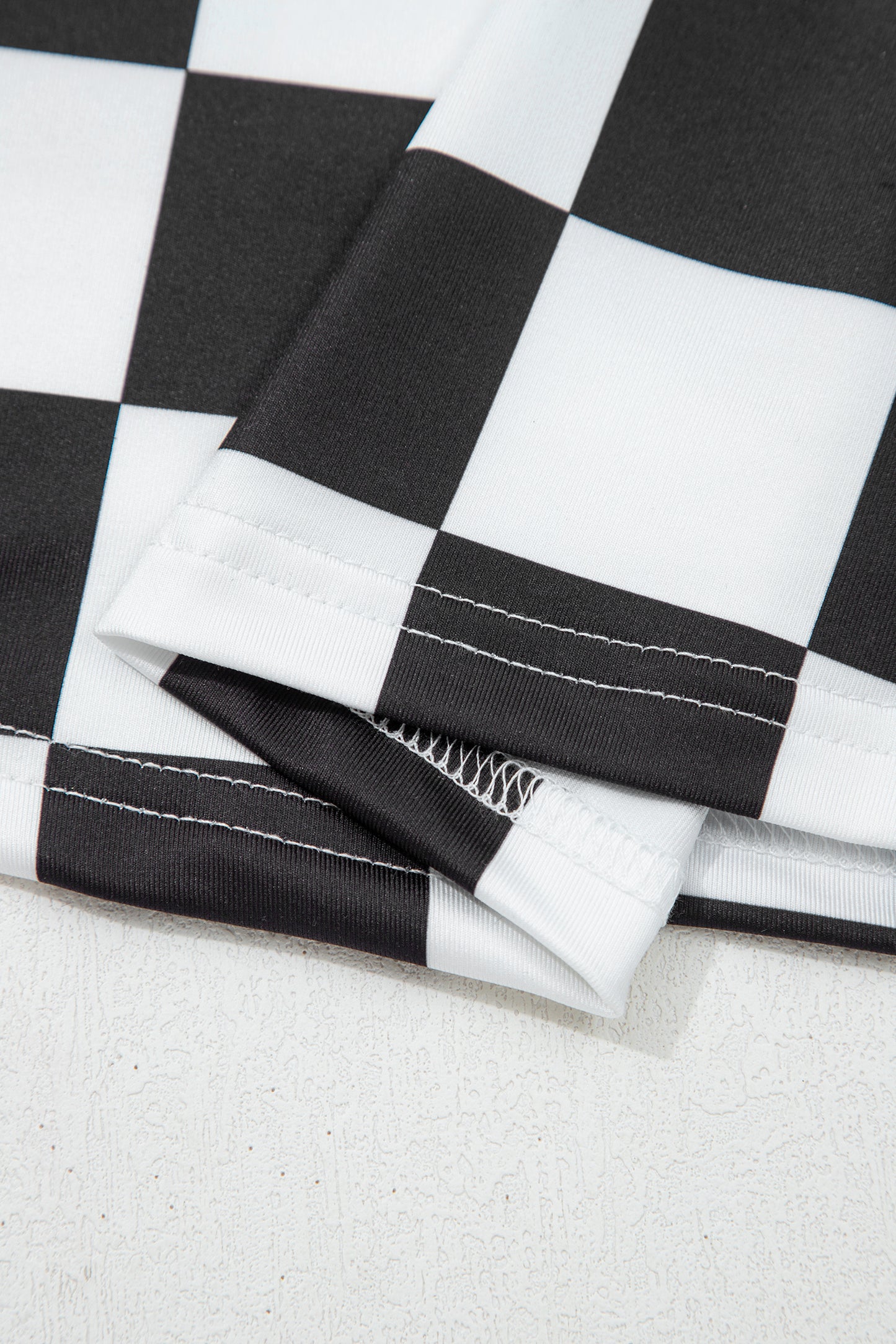 No 180 Checkerboard Tank Top