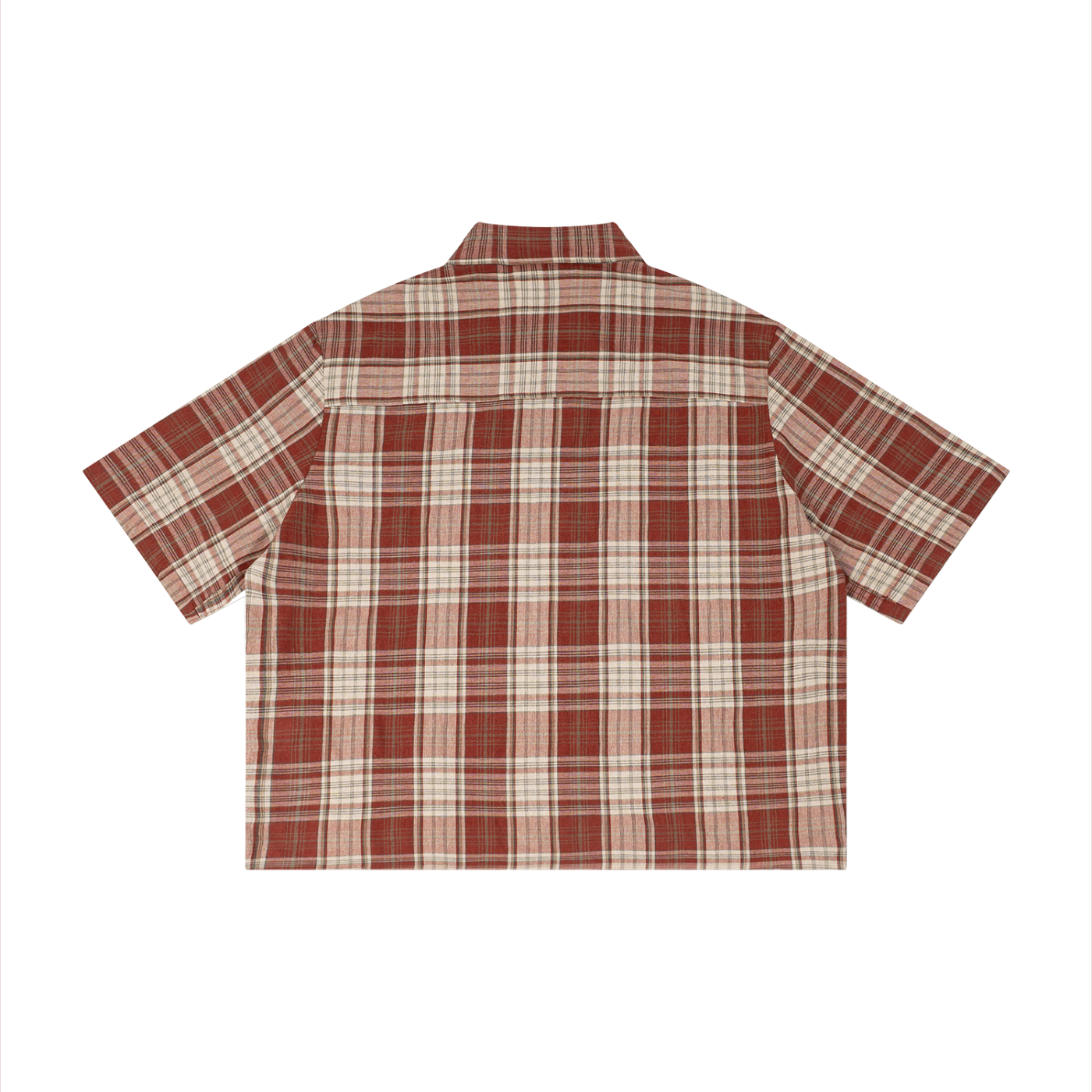 No 180 Rust Signal Plaid Shirt