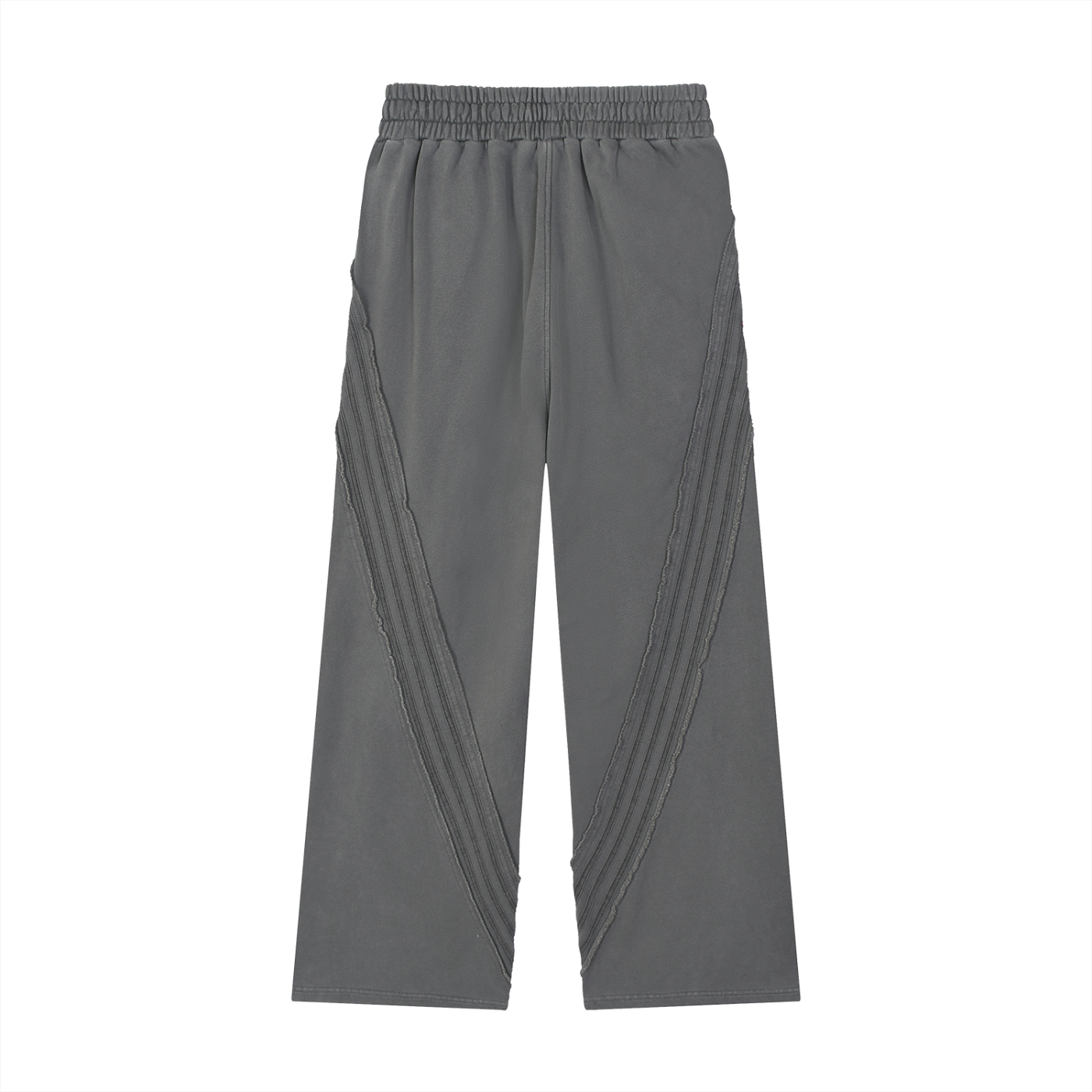 No 180 Snow Wash Raw Edge Sweatpants