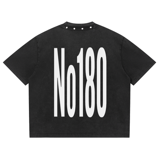 No 180 Static Riot Studded Tee