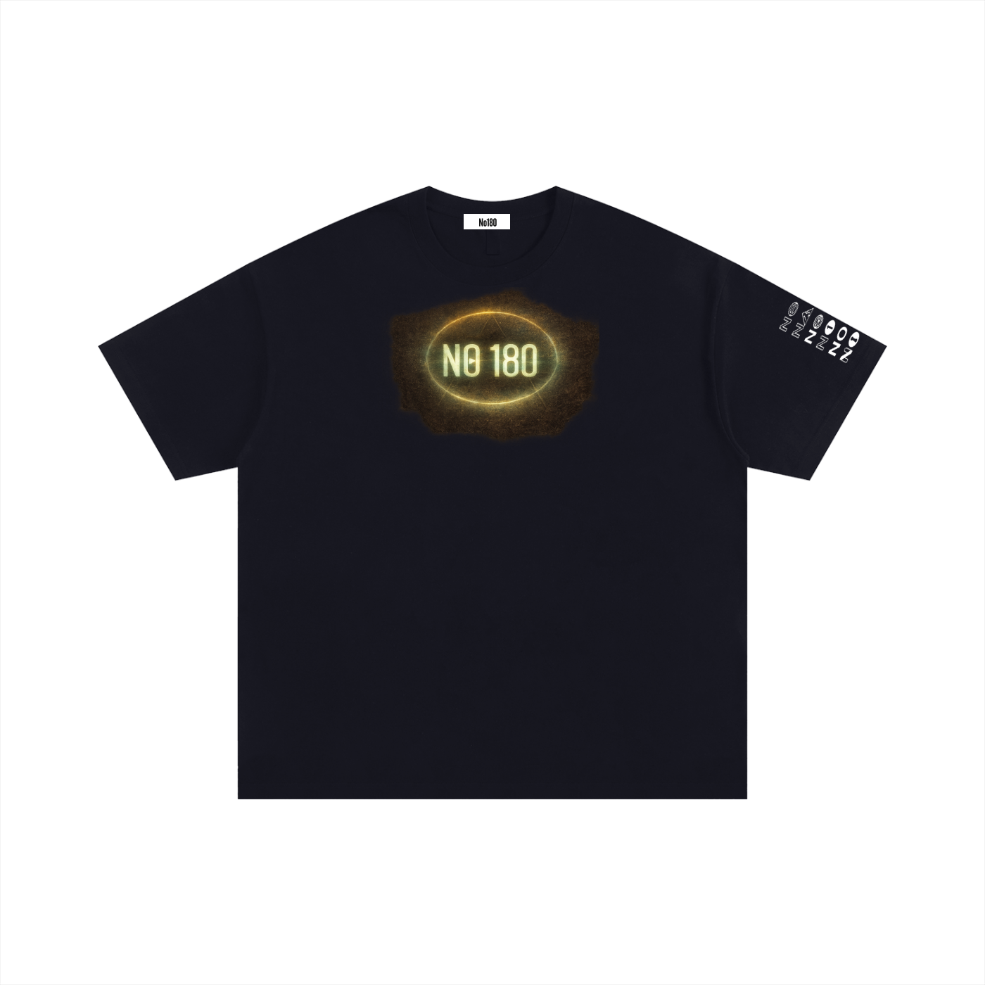 No 180 Halo Signal Oversized Tee