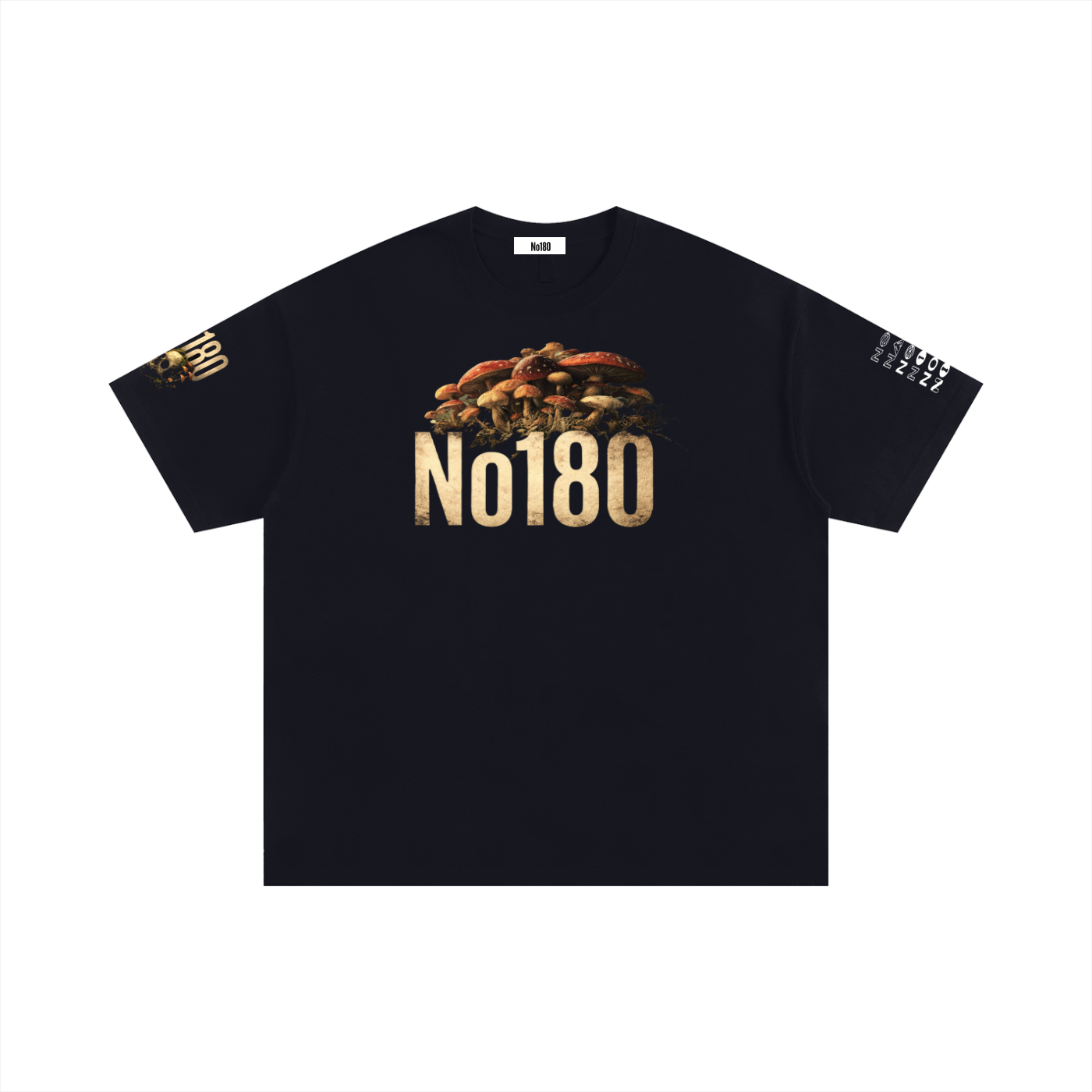No 180 Midnight Harvest Oversized Tee