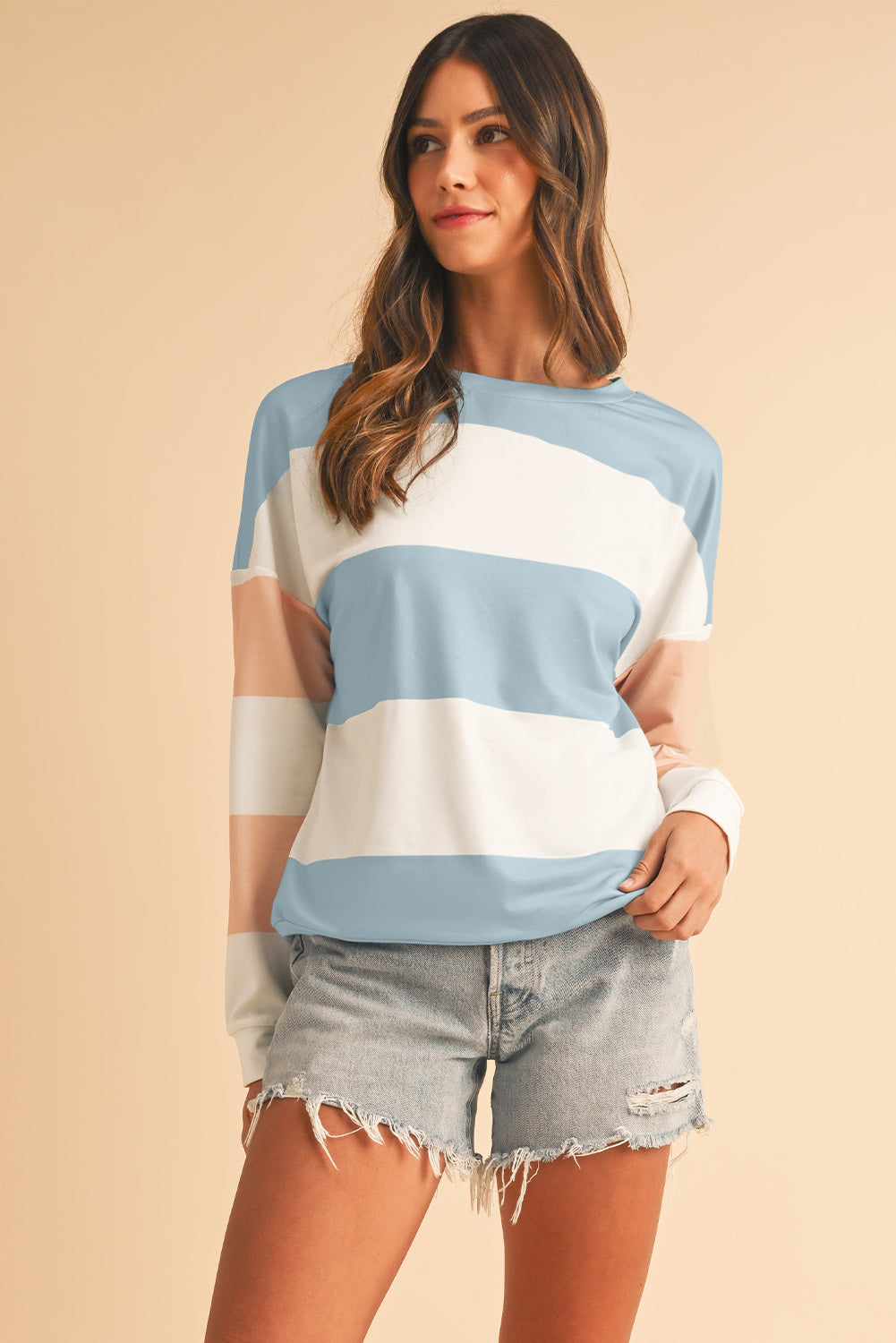 No 180 Rose Red Drop Sleeve Top