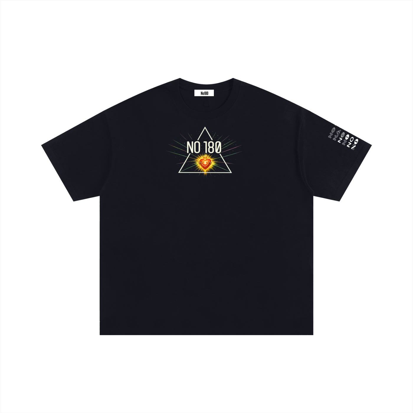 No 180 Divine Club Oversized Tee