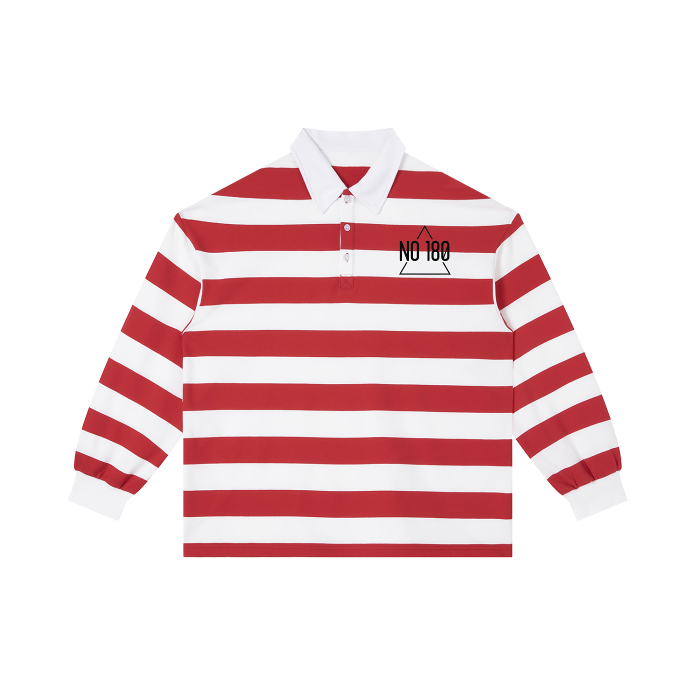 No 180 Signal Stripe Polo