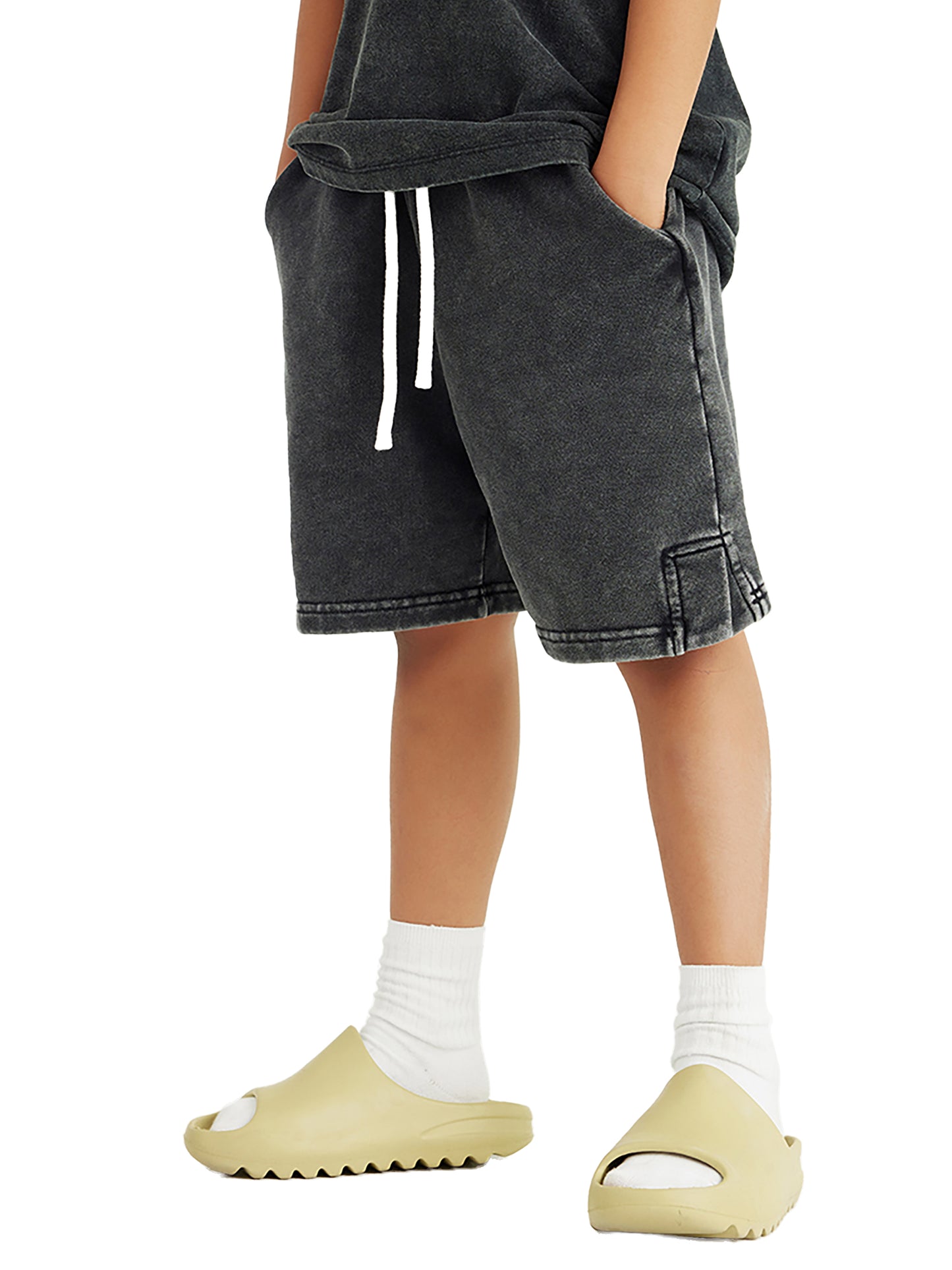 No 180 Kids Snow Wash Street Shorts