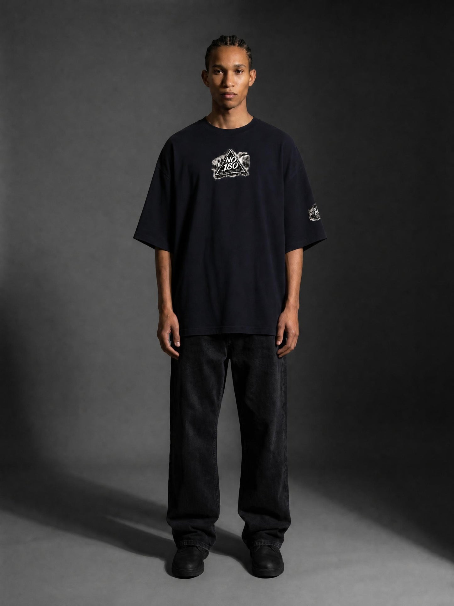 No 180 City Under Pressure Oversized Tee