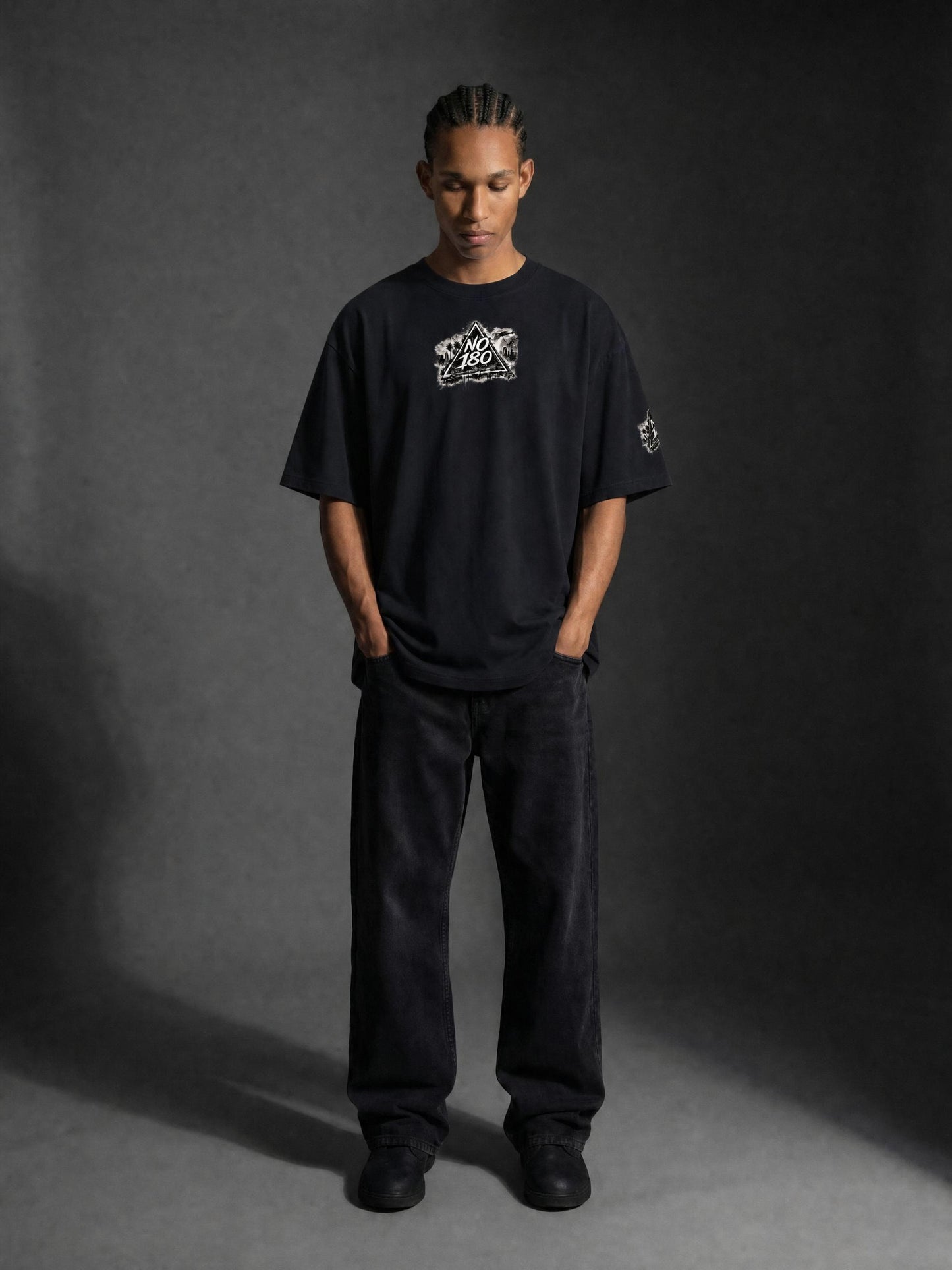 No 180 City Under Pressure Oversized Tee