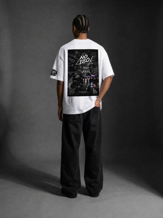 No 180 City Under Pressure Oversized Tee