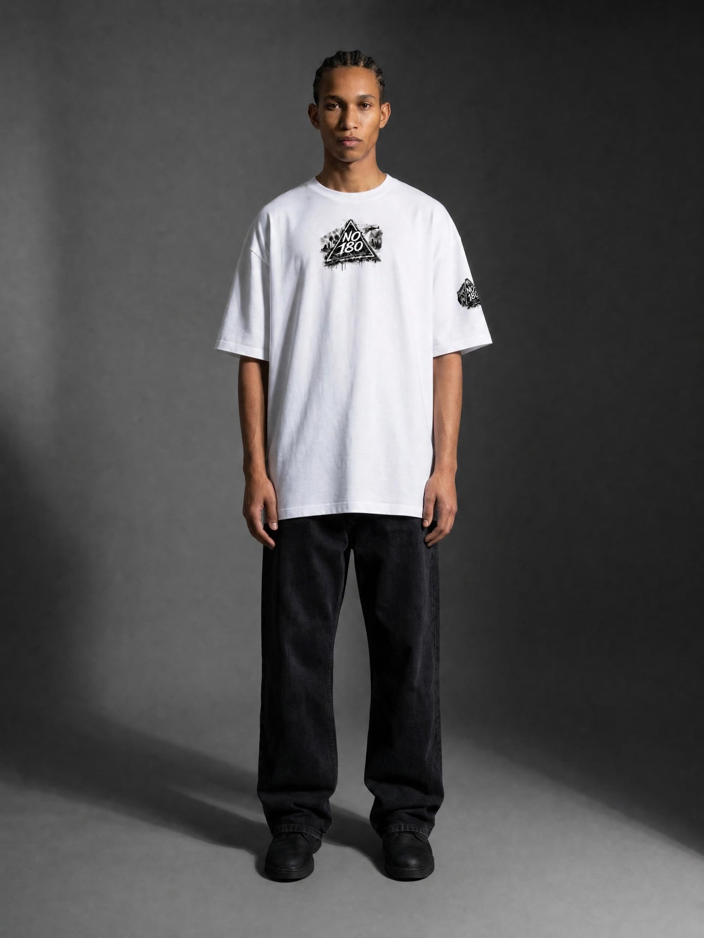 No 180 City Under Pressure Oversized Tee