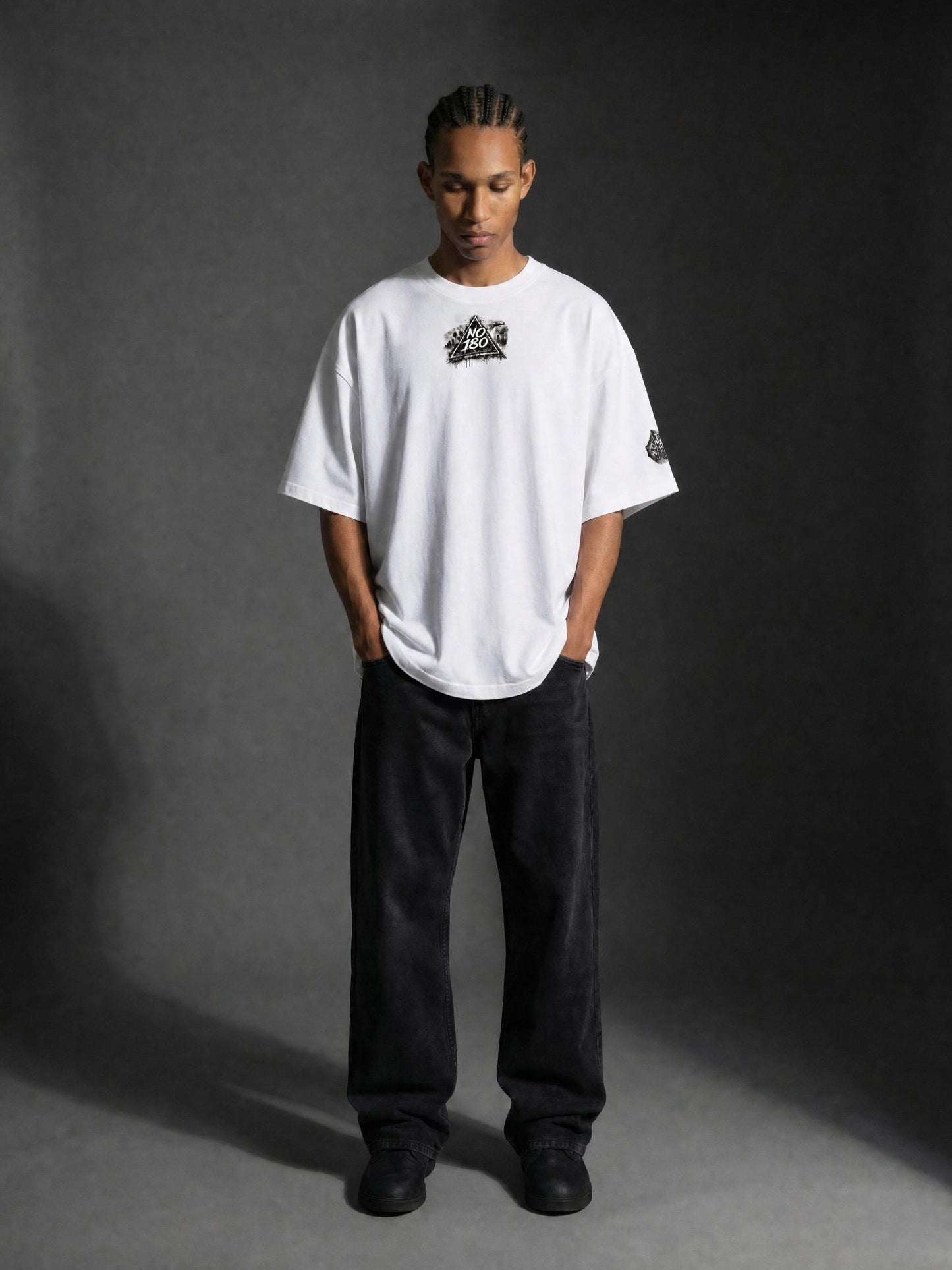 No 180 City Under Pressure Oversized Tee