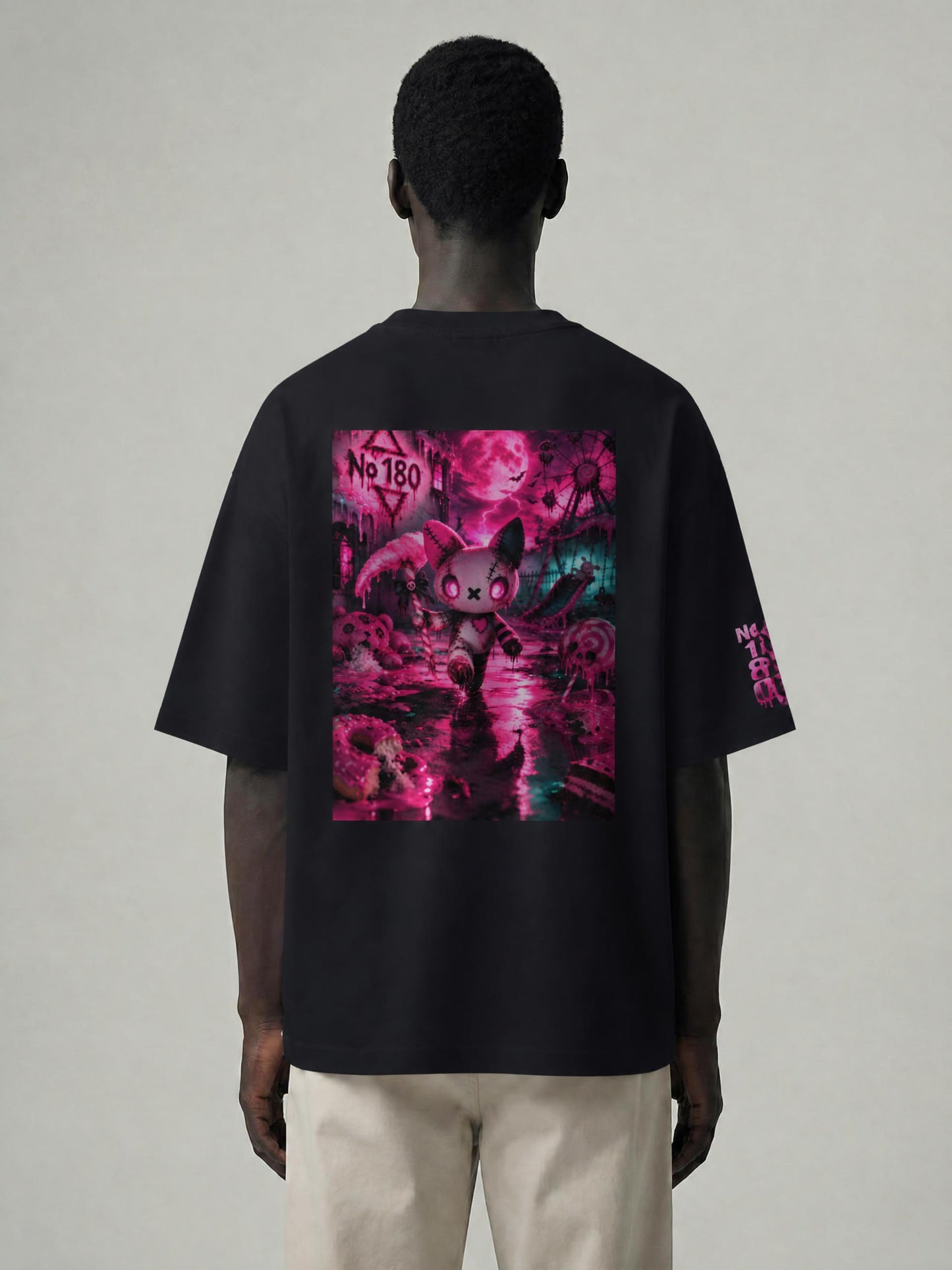 No 180 Candy Reaper Oversized Tee