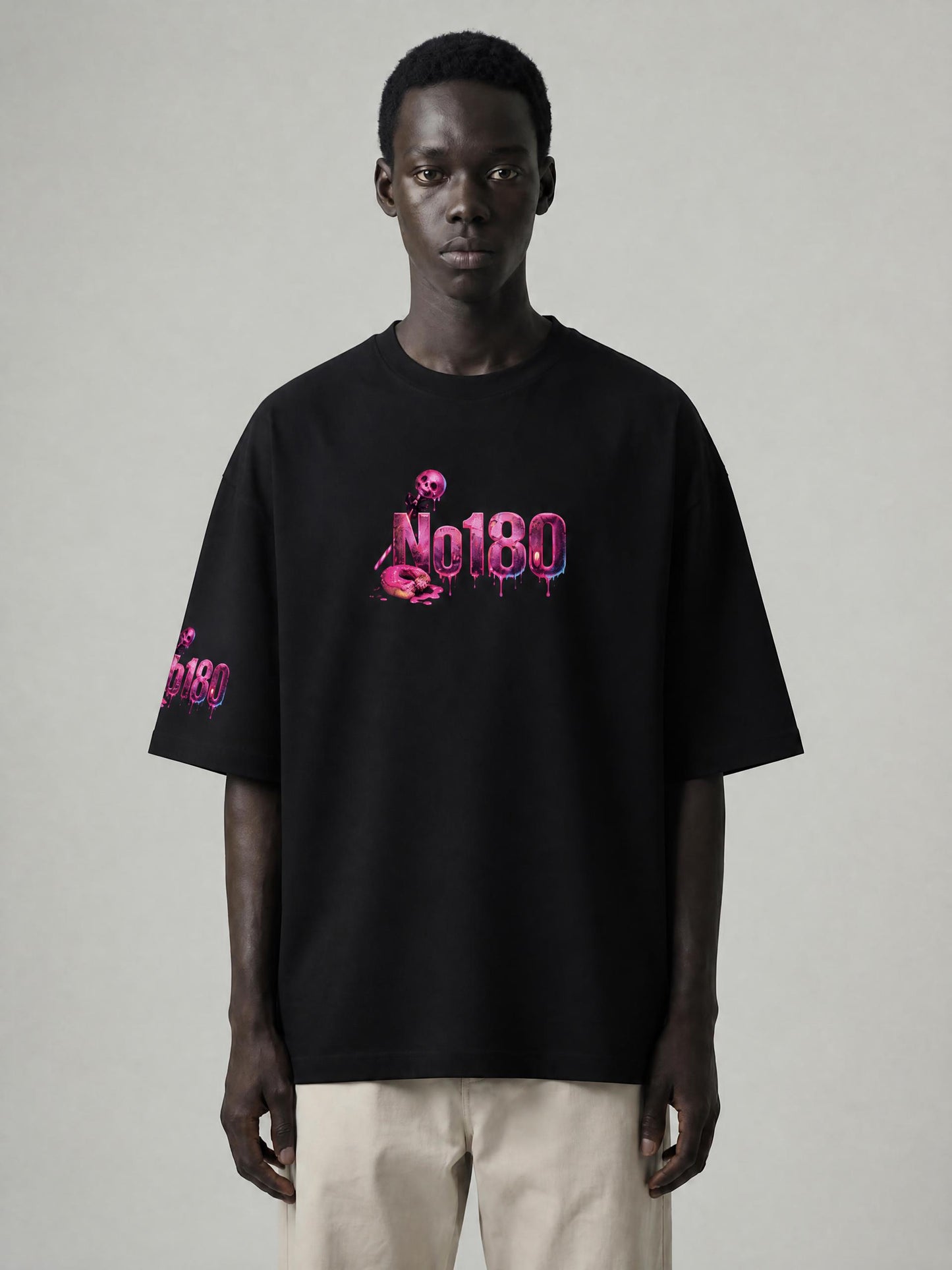 No 180 Candy Reaper Oversized Tee