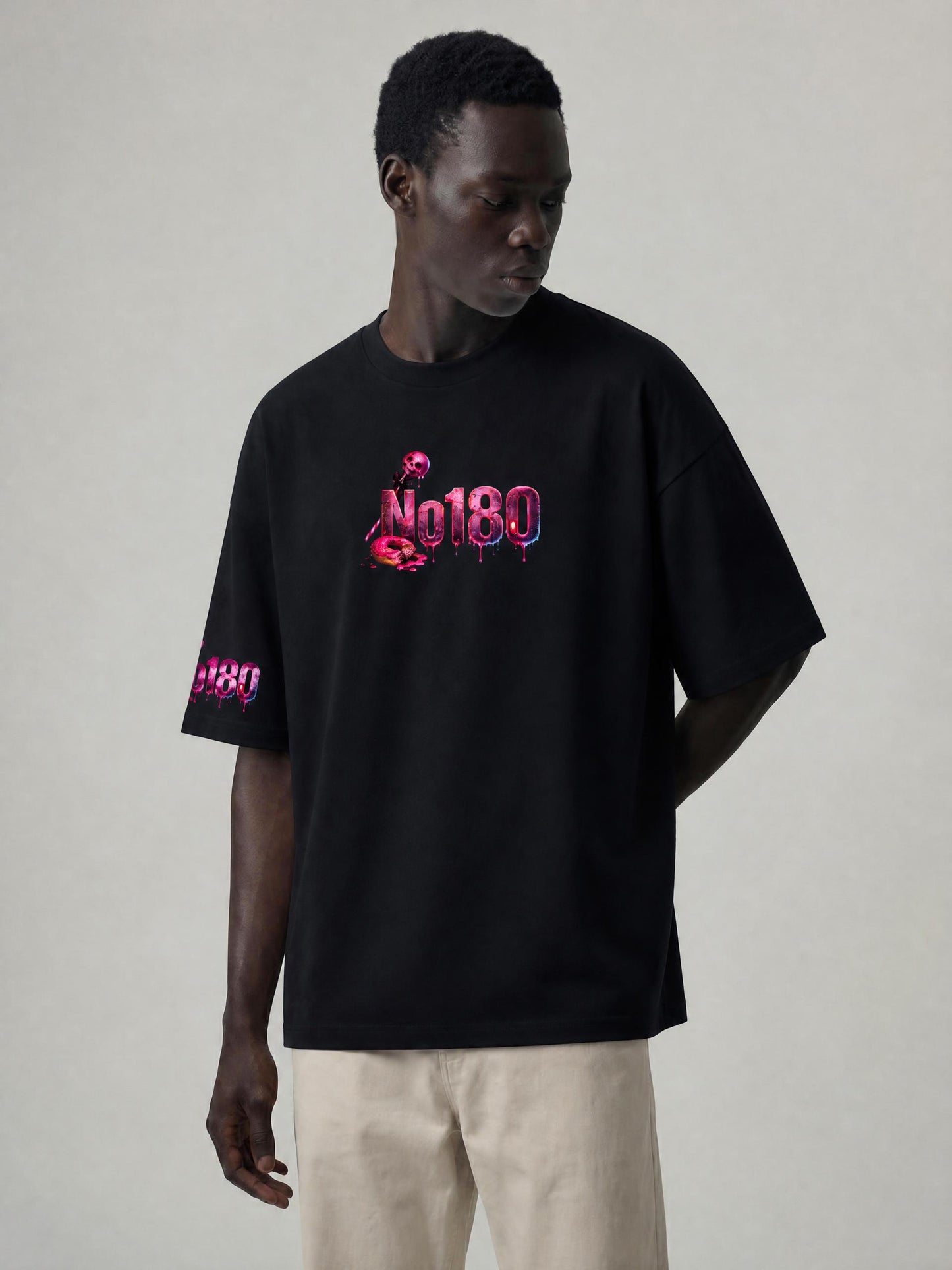No 180 Candy Reaper Oversized Tee