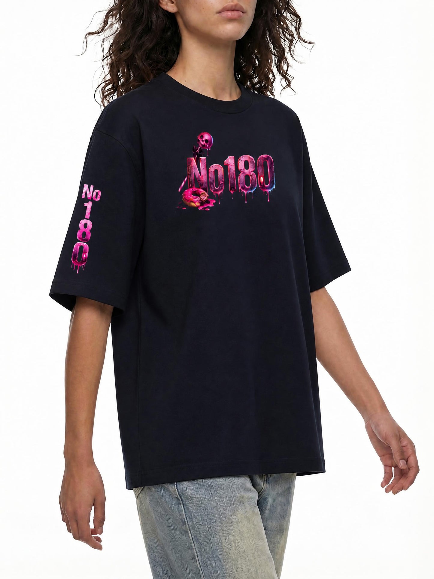 No 180 Candy Reaper Oversized Tee
