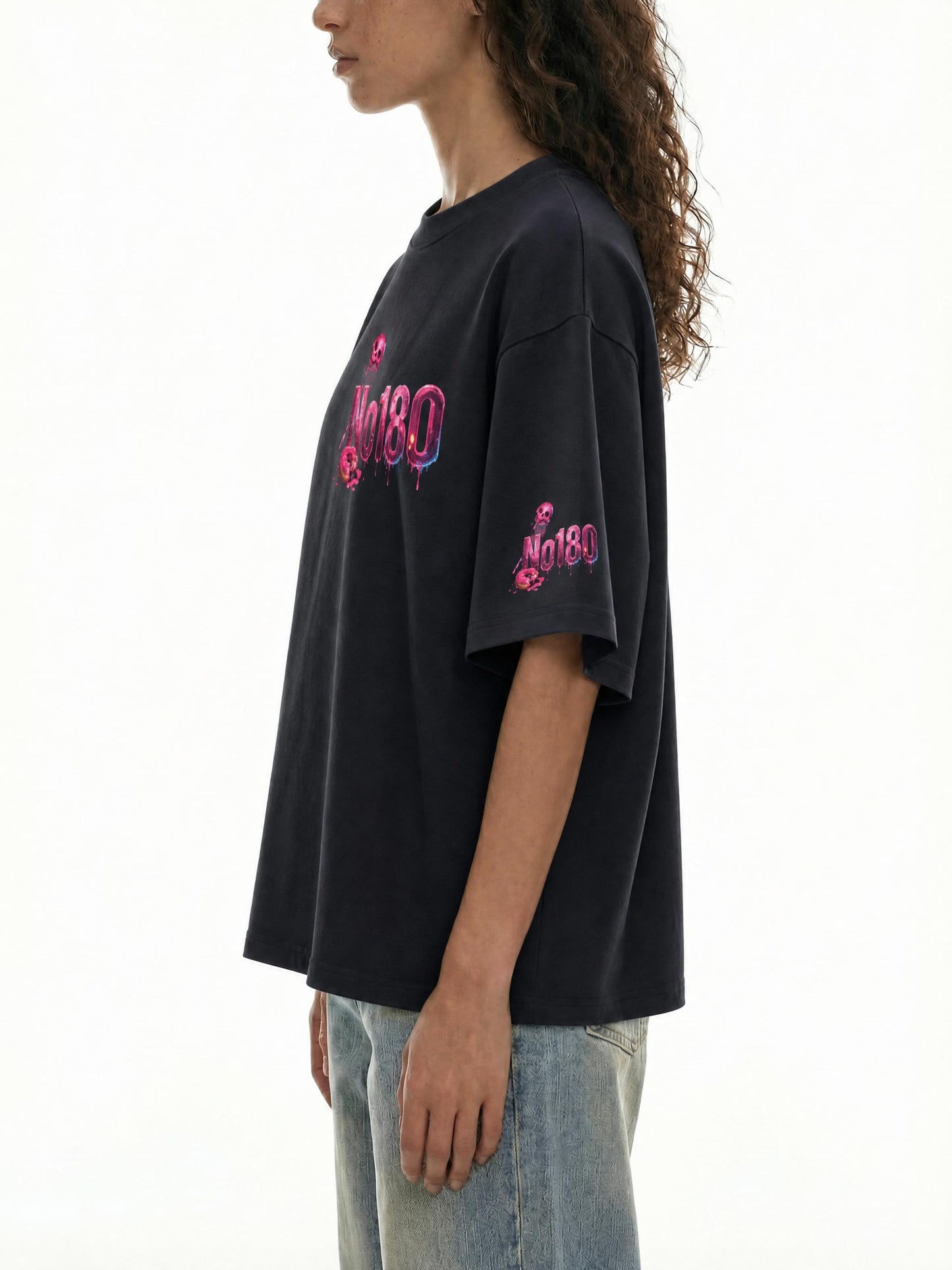 No 180 Candy Reaper Oversized Tee