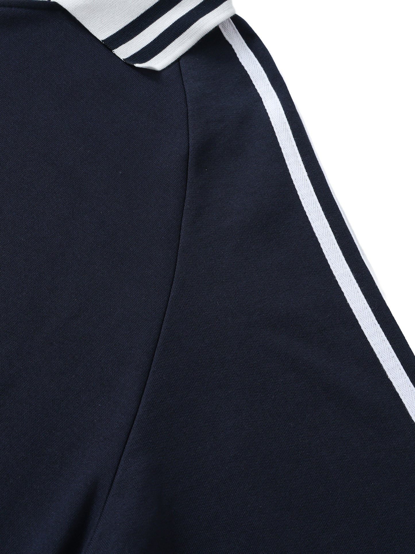 No 180 Offset Lapel Sweatshirt